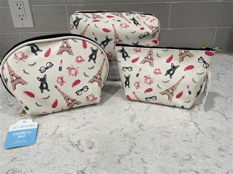 French Bulldog Cosmetic Makeup Bag Travel Ocs Designs Frenchie Dog