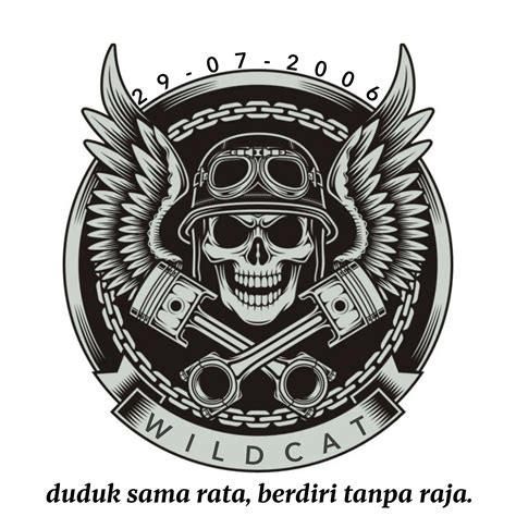 Detail Logo Geng Motor Koleksi Nomer