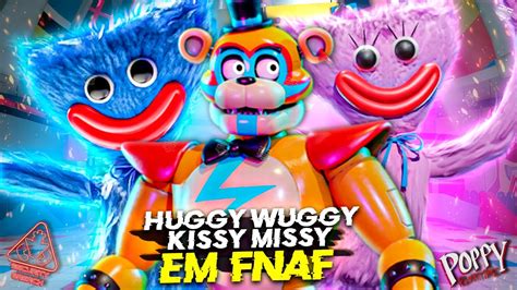 Huggy Wuggy E Kissy Missy De Poppy Playtime Em Five Nights At Freddy S Security Breach │ Big