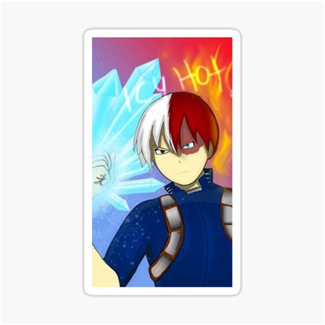 Icy Hot Sticker By Kahrebe Redbubble