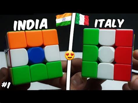 Making All Countries Flags On Rubiks Cube Part 1 YouTube