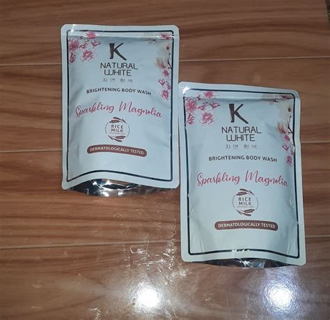 K Korean Natural White Brightening Body Wash Sparkling Magnolia Refiil