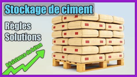 Stockage De Ciment Sur Chantier R Gles Et Astuces Youtube