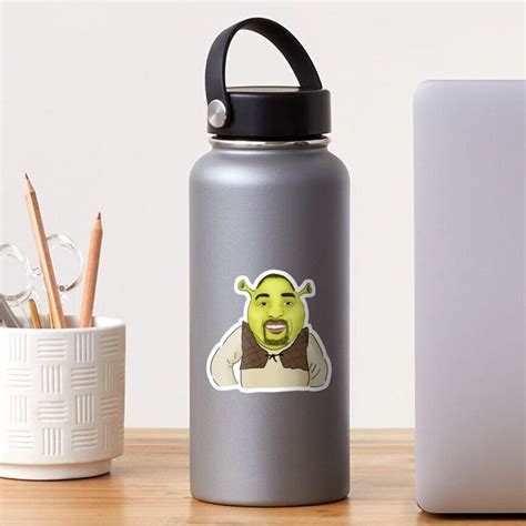 "Will Smith is Shrek Meme" Sticker for Sale by Barnyardy | Redbubble