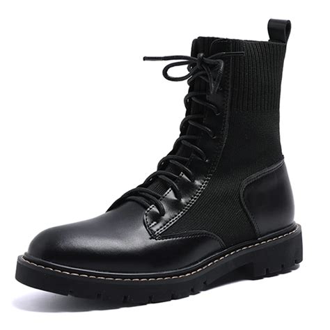 Sapatas Das Mulheres Tornozelo Botas Botas Mulheres Martin Botas Botas