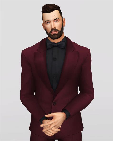 Best Sims 4 Bow Tie Cc All Free Sims 4 Male Clothes Sims 4 Sims