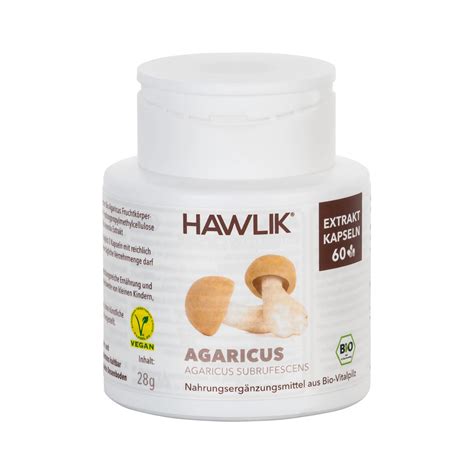 Bio Agaricus Extrakt Kapseln 60 St Hawlik Vitalpilze Bei Dr Winklers