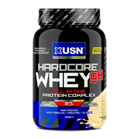 USN Hardcore Whey GH 2kg Supplement Warehouse