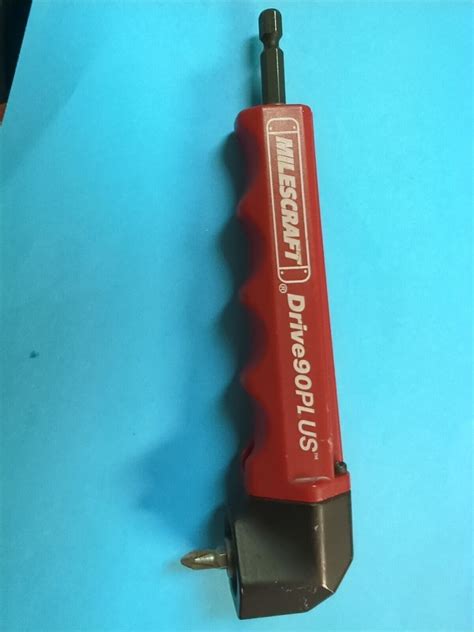 Milescraft Drive Plus Metal Plastic Right Angle Drill Attachment Ebay