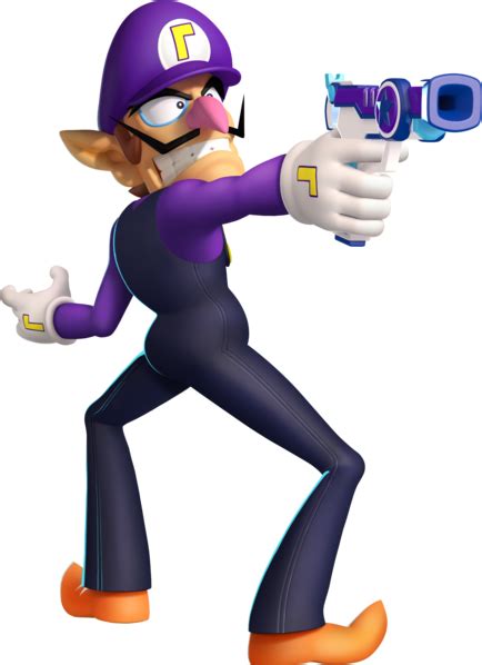 Waluigi With A Gun Blank Template Imgflip