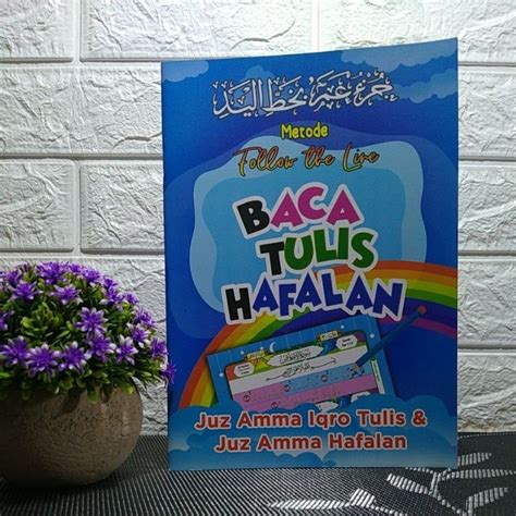 Jual Baca Tulis Dan Hafalan Juz Amma Iqro Tulis Metode Follow The Line