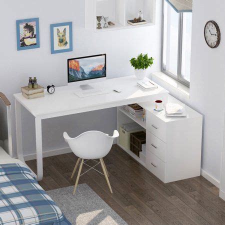 White corner desk – Artofit