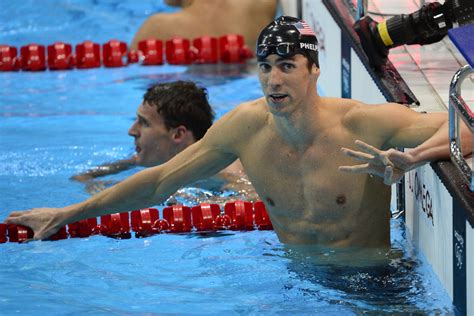 Michael Phelps Ryan Lochte Win Gold Silver In 200 Im The World From Prx