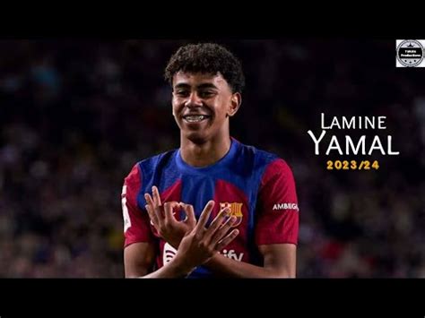 Lamine Yamal Crazy Skills Dribbling Goals Assists Youtube