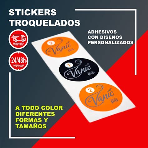 Stickers Adhesivos Troquelados Mercado Libre