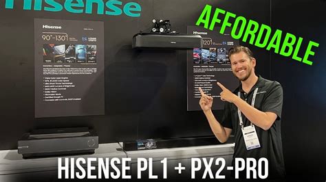 Hisense PL1 PX2 PRO 2400 Lumen UHD 4K Ultra Short Throw Laser DLP