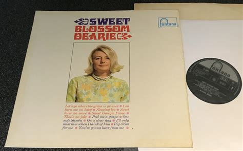 BLOSSOM DEARIE SWEET BLOSSOM DEARIE UK 1967 FONTANA VINYL LP EX M