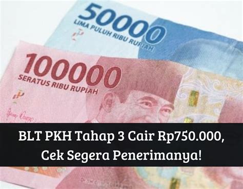 Cek Penerima Bansos Blt Pkh Tahap Cair Rp Masuk Link