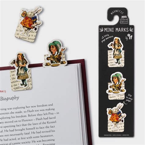 Magnetic Mini Mark Alice In Wonderland Under The Rowan Trees Clip