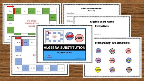 Algebra Substitution By Math Shop Teachers Pay Teachers Algebraic