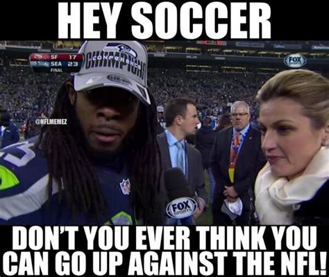 American Football Vs Soccer Meme