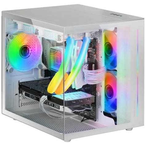 Caixa Micro Atx MARS GAMING Frameless Vicro Temperado Water Cooling