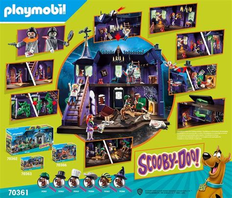 Playmobil Scooby Doo Histoires dans Le Manoir Hanté 70361 Scooby