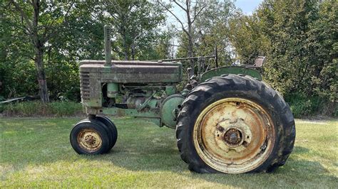 Moving The Big John Deere G YouTube