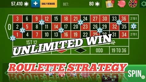 Unlimited Win Roulette Strategy Roulette Strategy To Win