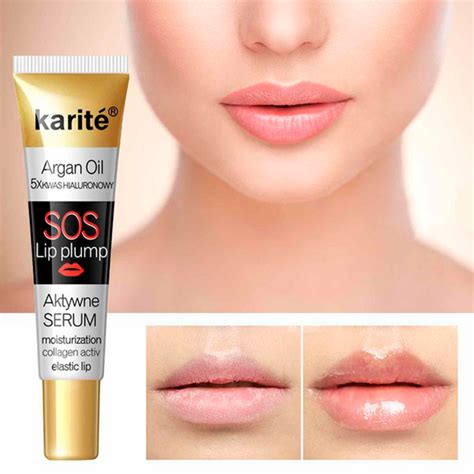 БЛЕСК ДЛЯ УВЕЛИЧЕНИЕ ОБЪЕМА ГУБ KARITE ARGAN OIL SOS LIP PLUMP