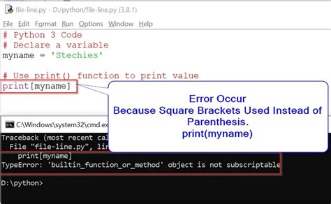 Typeerror Builtin Function Or Method Object Is Not Subscriptable