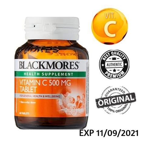 Jual Blackmores Vit C Mg Tablet Ready Stock Shopee Indonesia