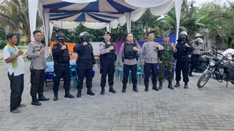 Patroli Gabungan Skala Besar Tni Polri Ciptakan Rasa Aman Pilkades