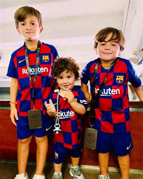 Thiago Messi cumple nueve años las fotos más tiernas del hijo del