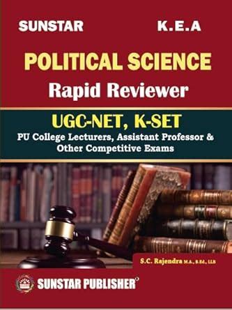 Political Science Rapid Reviewer For Kset Ugc Net S C Rajendra