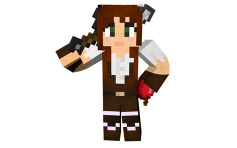 Minecraft Skin Render Girl