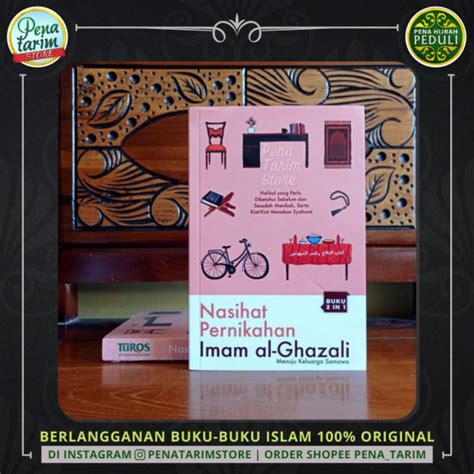 Jual Nasihat Pernikahan Imam Al Ghazali Shopee Indonesia