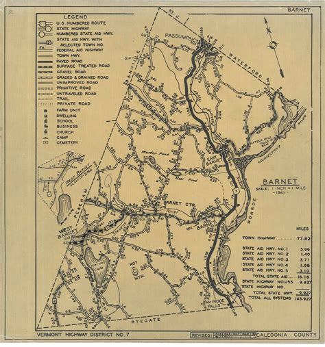 Vtransmaps Vermont Gov Maps Townmapseries Caledonia Co Barnet