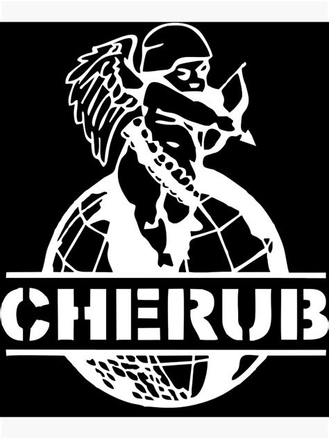 Póster MEJOR VENDEDOR Mercancía del logotipo de CHERUB de Mokshagn