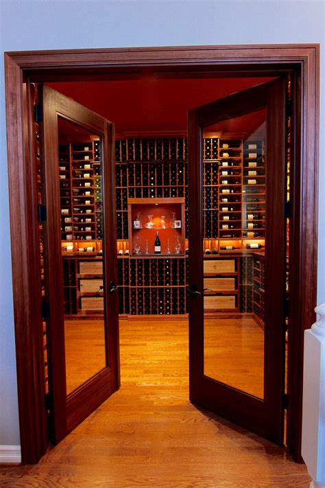 Basement Wine Cellar French Doors at Dennis Aguayo blog