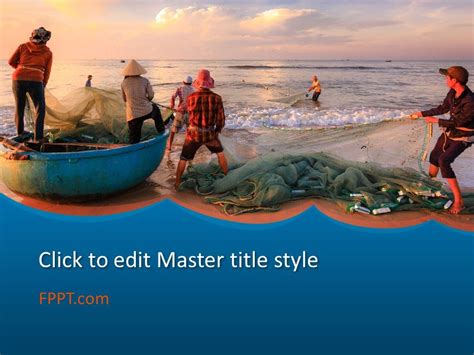 Free Fishing Powerpoint Template Free Powerpoint Templates