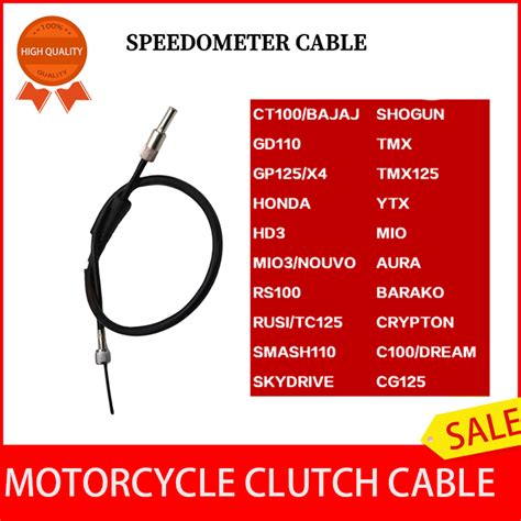 Motorcycle Speedometer Cable Tmx Wave Dream Wave Xrm