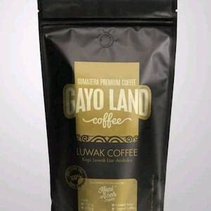 Genuine Pure Arabica Gayo Wild Civet Coffee Kopi Luwak Liar Etsy