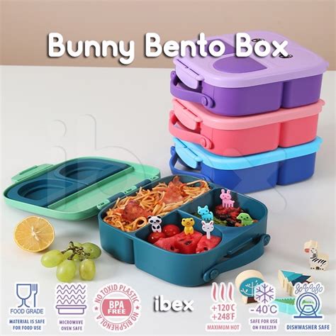 Jual Bbox Snack Box Rabbit Lunch Box Bunny Lunchbox Kotak Makan Kelinci