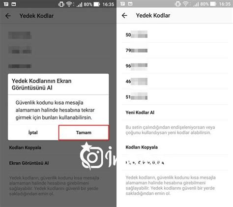 Instagram Yedek Kod Sistemi Nedir Yedek Kod Nas L Al N R