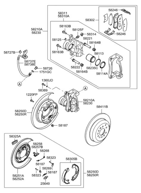 Rear Axle Hyundai Santa Fe