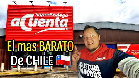 El SUPERMERCADO mas BARATO de CHILE Así es un SUPERMERCADO en