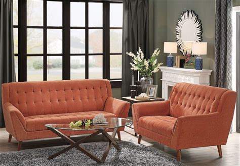 Erath Orange Living Room Set From Homelegance Coleman Furniture