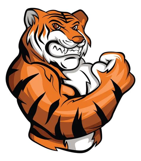 9,686 Tiger mascot Vectors, Royalty-free Vector Tiger mascot Images ...