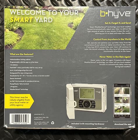 Orbit B Hyve 57950 Smart Wifi 12 Station Sprinkler System Controller